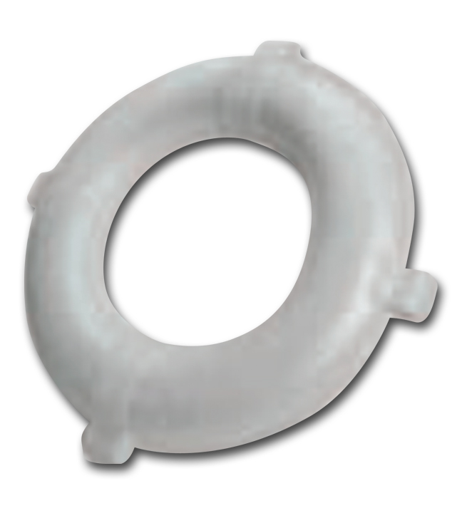 White Styrofoam Life Ring 22"